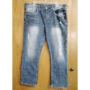 Buffalo David Bitton 38 x 30 Jeans NWT Six-X Slim Straight Stretch Basic Denim